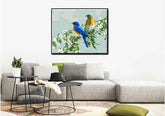 Painting by Numbers Birds on Flower VIne